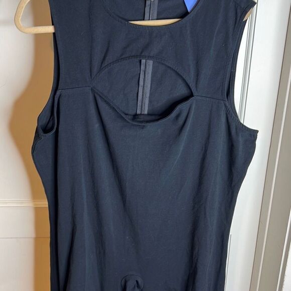 Hot Topic Distressed One piece Jumpsuit Romper Black Plus Size - Picture 3 of 5